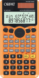 ORPAT SC - 401MS NON PROGRAMMABLE WITH 2 LINE DISPLAY Scientific  Calculator