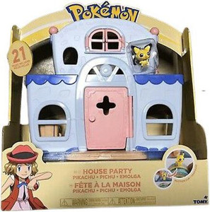 Pokemon Party Poku00e9mon Petite Pals House Paty Playset