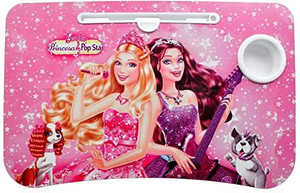 VRTREND Multipurpose Foldable with Cup Holder, Study , Bed Wood Portable Laptop Table