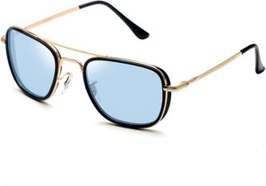 Grey Jack Retro Square Sunglasses