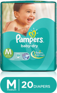 Pampers Taped Diapers - M