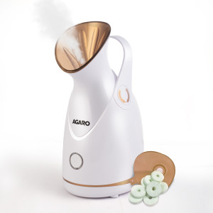 AGARO Facial Steamer With Nano Ionic Hot Steaming Technology, Mini Facial Steamer