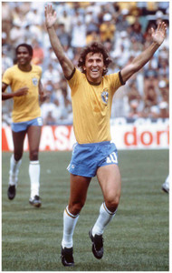 Zico Footballer Flex Poster For Room M4 Photographic Paper