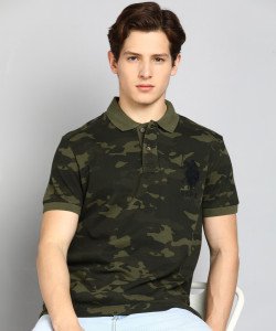 Polo Shirt Army Green Camouflage T Shirt POLO Military Camouflage