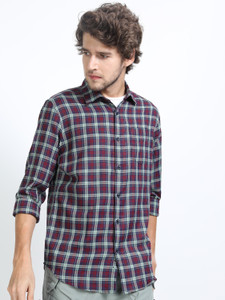 KETCH Men Checkered Casual Multicolor Shirt