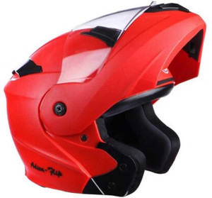 Racing-1 Flip-Up Unisex ISI Certified For Scooter Bike UNBREAKABLE Motorbike Helmet