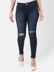 CRIMSOUNE CLUB Skinny Women Blue Jeans