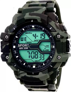 Acnos Water Resistance Water Resistance Digital Watch  - For Men