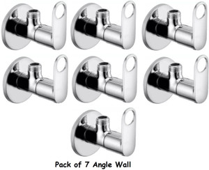फास्टगियर Stainless Steel Prime Angle wall Tap for Home and Kitchen(Pack of 7 ) Stainless Steel Prime Angle wall Tap for Home and Kitchen(Pack of 7 ) एंगल कॉक नल