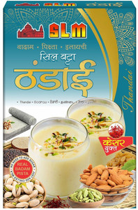 SLM Spices Thandai Powder with Kesar ,Badam, Elaichi and Pista (100 g, Sweet Flavored)