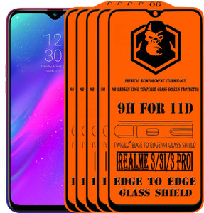 TWIGLO Edge To Edge Tempered Glass for REALME 3 PRO