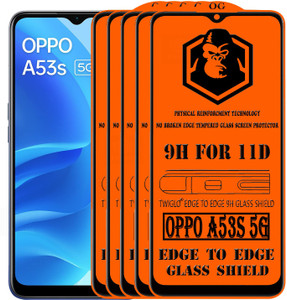 TWIGLO Edge To Edge Tempered Glass for OPPO A53S 5G