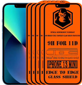 TWIGLO Edge To Edge Tempered Glass for Apple IPHONE 13 MINI