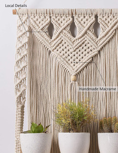 रकनों MACARME Art Decor for Bedroom Living Room Nursery Party Decoration