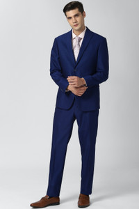 PETER ENGLAND 2 Piece Textured Men Suit