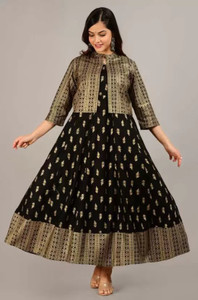 ZIIARA Women Kurta Ethnic Jacket Set