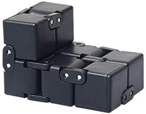 Ya Qi Li Infinity Cube Fidget Toy for Kids and Adults Relaxing Black 105