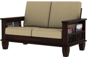 Shreya Decor Shreya Decor Solid Wood 2 seater sofa set Fabric 2 Seater Sofa