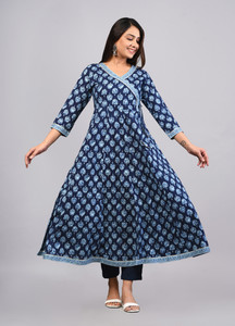 PUKHYA Women Kurta Pant Set