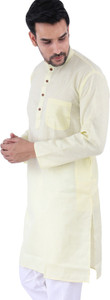 Sadree Men Solid Asymmetric Kurta