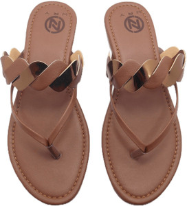 NOWRY Fashion Sandals l Stylish Flat Sandal For Women's l Slippers For Party, Wedding, Women Flats