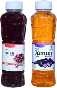 Falsa Botle NATRAJ The Right Choice Falsa & Jamun Sharbat 1500 Ml (Pack of 2 x 750 ...