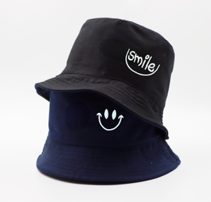 Jamont Unisex Bucket Hat Beach Sun Hat Fishing Hat Reversible Double-Side-Wear