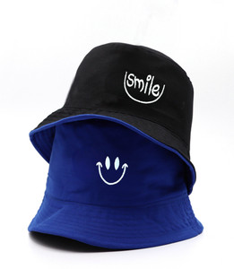 Jamont Unisex Bucket Hat Beach Sun Hat Fishing Hat Reversible Double-Side-Wear