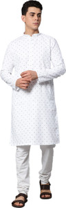 Manthan Men Printed Straight Kurta