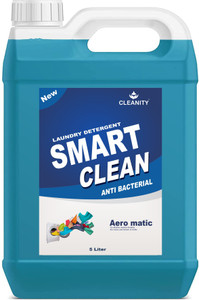 cleanity Liquid Detergent for front and top load washing machine (5000Ml) Lavender Liquid Detergent