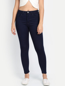 KASHIAN Skinny Women Dark Blue Jeans