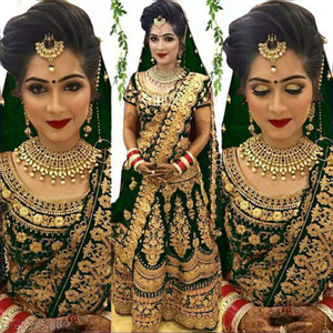 JE BHAGVAN CREATION Embroidered Semi Stitched Lehenga Choli