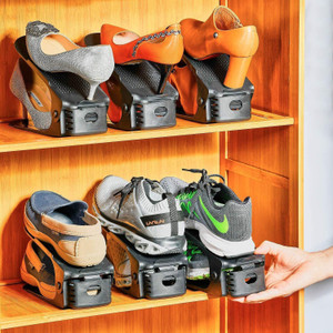 BBD Kitchen Shop Shoe Stand Plastic Shoe Portable Storage Organizer Shoe Wardrobe. Plastic Shoe Stand