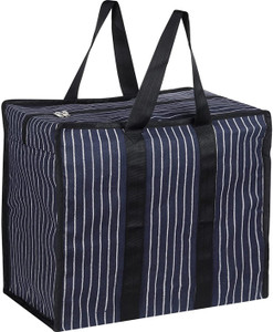 MARQUEONN (Expandable) Canvas Shopping Bags for Carry Milk Grocery Fruits Vegetable Duffel Without Wheels