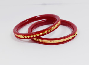 SATTIK Copper Gold-plated Shakha Pola