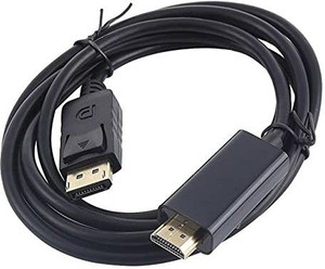 TERABYTE HDMI Cable 1.5 m 1.5Meter DP Display Male Port to HDMI Male Cable 1080P Full HD Video Gold Plated