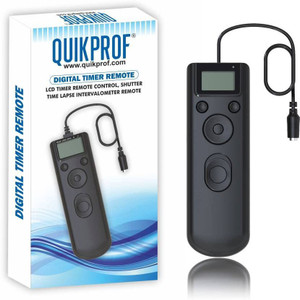 quikprof LCD Timer Time Lapse intervalometerNikon D3200 D3300 D5000 D5200 D7000 D7200  Camera Remote Control