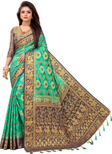 Perfect Wear Self Design Banarasi Cotton Silk Saree