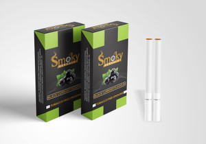 Smoky Herbals Black Currant Flavour 100% Tobacco & Nicotine Free Cigarette  ( Pack of 2 ) Smoking Cessations Price in India