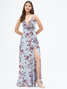 HARPA Women A-line Blue Maxi/Full Length Dress