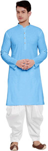 TRUST OUS Men Kurta Dhoti Pant Set