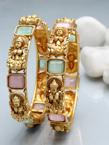 Karatcart Alloy Gold-plated Bangle