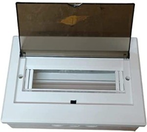 MME Clear Cover MCB Power Distribution Box/mcb box (12 Way) Distribution Board