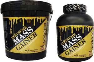 Dollar3 Nutrition New Offer Full Power Pack 4 Gym Lover (Buy 1 Get 1 Free 10Lbs+6Lbs ChocoVanilla) Weight Gainers/Mass Gainers