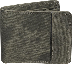 LOOPA Men Casual, Formal, Evening/Party, Travel, Trendy Grey Denim Wallet