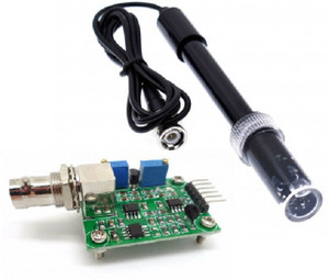 xcluma Analog pH Sensor Electrode Kit with Amplifier Circuit Electronic ...