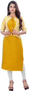 CREATIVE FAB Women Striped A-line Kurta