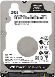 WD Black Edition High Quality 7200 RPM 500 GB Laptop Black SATA