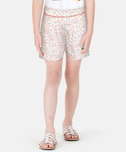 Ed-a-Mamma Short For Girls Casual Printed Pure Cotton