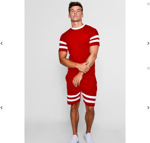 Joggers Park Striped Men Track Suit